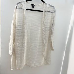 Kristen Nicole 1X Open Knit Cardigan